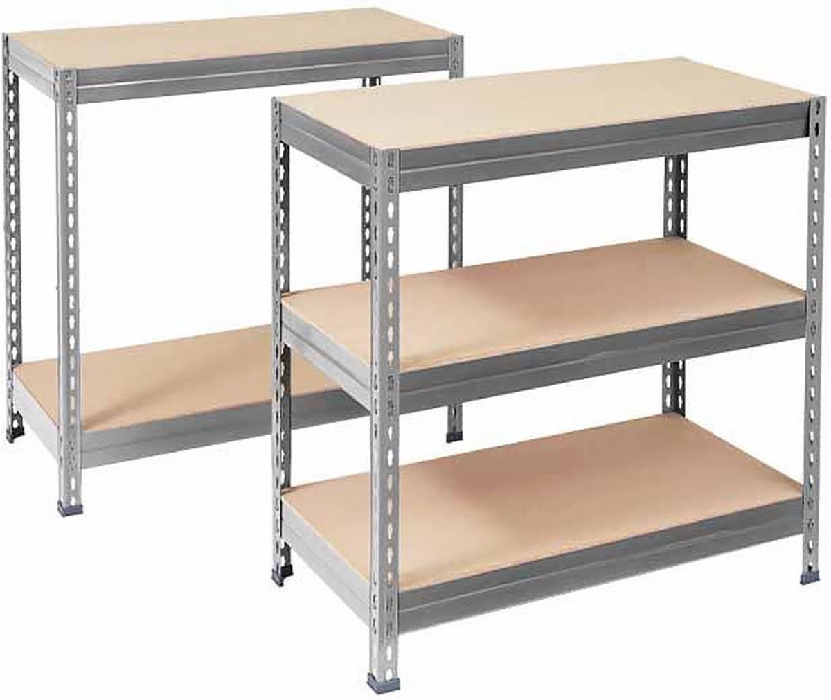 Shelfplaza HOME 100x23x50 Cm Étagère Charges Lourde En Anthracite Avec 4 Etageres Et Une Capacite De Charge De 175 Kg Par Etagere 97290741