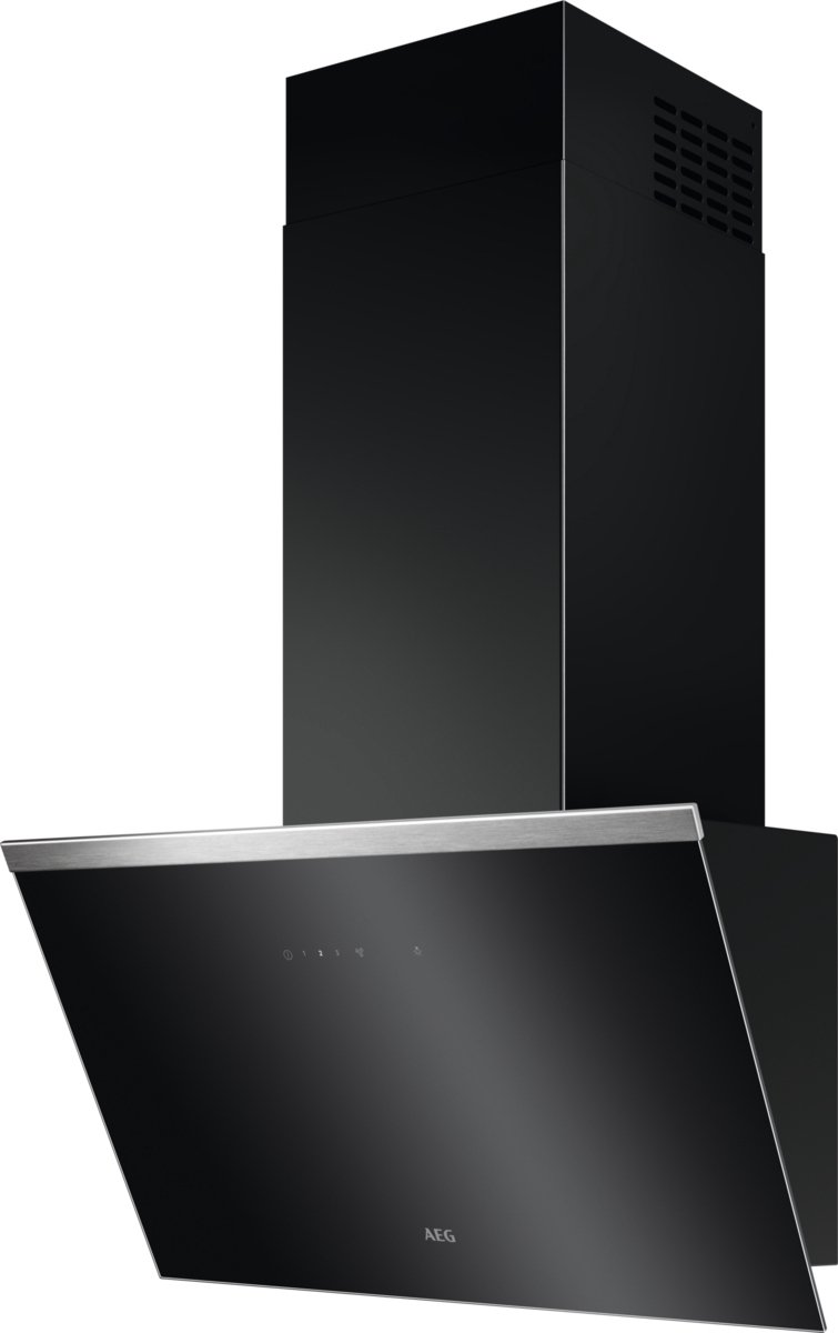 Bol.com AEG DVE5661HB Zwart 710 m³/uur aanbieding