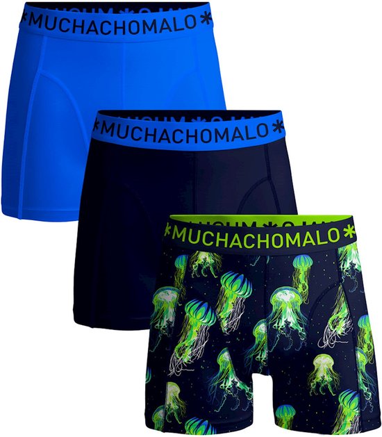Muchachomalo - Men 3-pack - Boxershorts - Jelly Fish