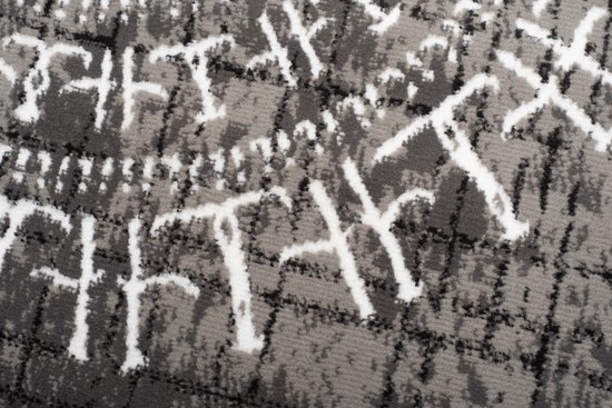 Tapis Tapiso Atena Grijs Tapis de Chambre Moderne Taille - 160x220