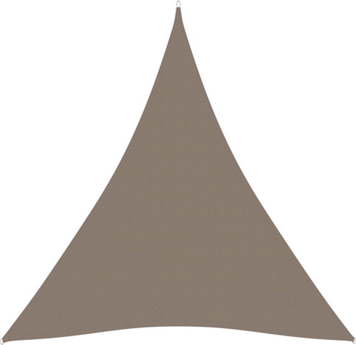 vidaXL Zonnescherm driehoekig 4x4x4 m oxford stof taupe