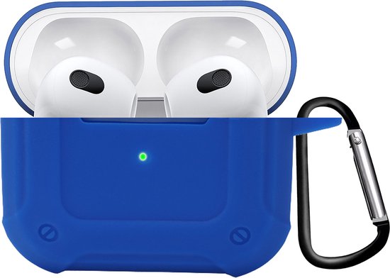 Airpods 3 Case Case Shock Cover Convient pour Apple AirPods 3 Case Cover  With Clip -... | bol.com