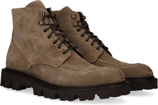 Mazzeltov 4364 Veterboots - Laarzen Met Veters - Heren - Taupe - Maat 44 |  bol.com