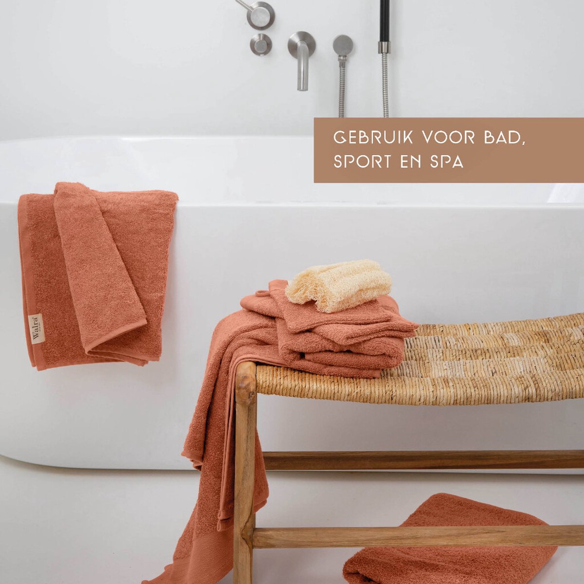 Walra handdoeken 50x100 Soft Cotton - 6-delig - Badhanddoeken 550 g/m² -  100% Katoen -... | bol.com