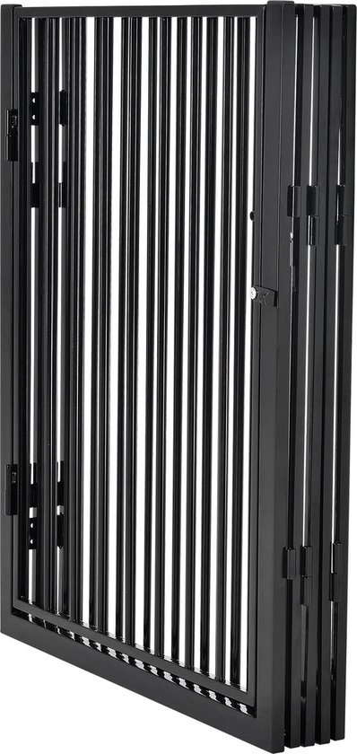 vidaXL Openhaardhek staal zwart beste prijzen & reviews