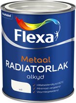 Flexa Radiatorlak Alkyd - Wit - 750 ml