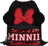 Disney Minnie Mouse Bag / Sac à dos, noir et rouge 32x39 cm