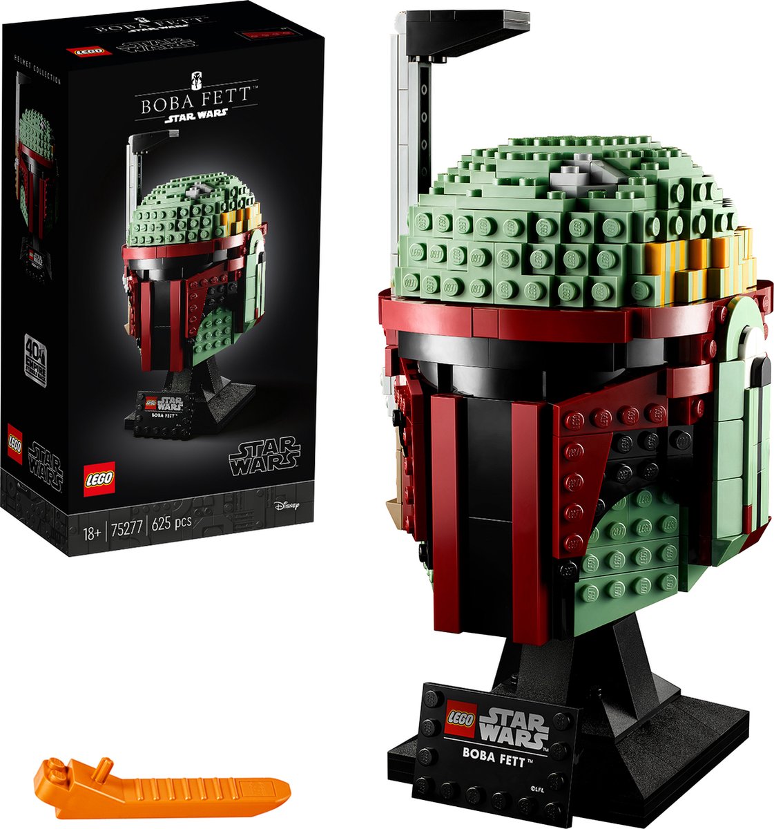 LEGO Star Wars Boba Fett helm 75277 — afbeelding 9