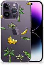 Mobiel Case Geschikt voor iPhone 14 Pro GSM Hoesje Banana Tree