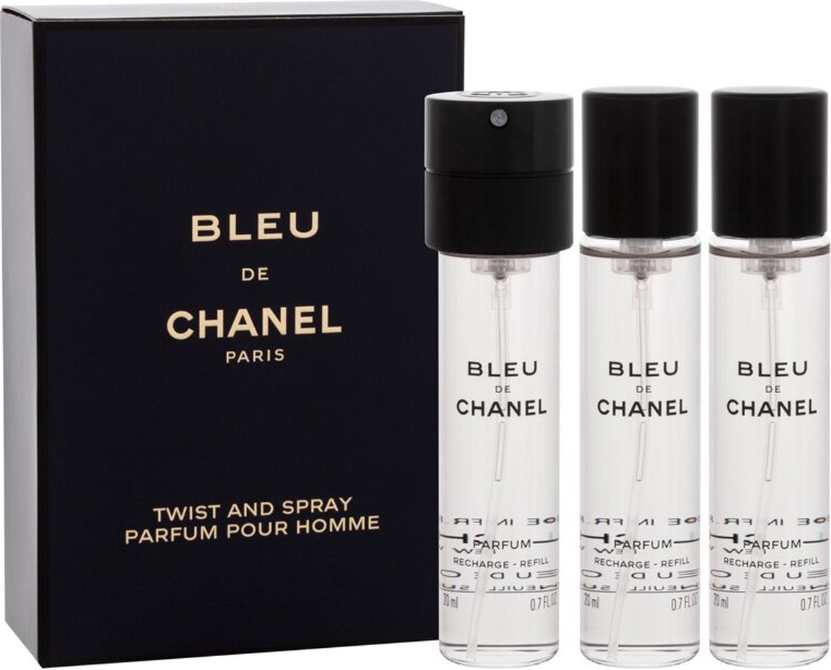 chanel bleu de eau de parfum travel spray