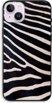 Case Company® - Hoesje geschikt voor iPhone 14 Plus hoesje - Zebra - Biologisch Afbreekbaar Telefoonhoesje - Bescherming alle Kanten en Schermrand