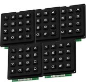 AZDelivery 5 x 4x4 Matrix Toetsenbord Tastatur compatibel met Arduino Inclusief E-Book!
