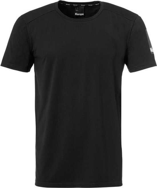 Kempa Herren Speed T-Shirt – Handball-WM Design, Bunter Brustprint, 100% Baumwolle