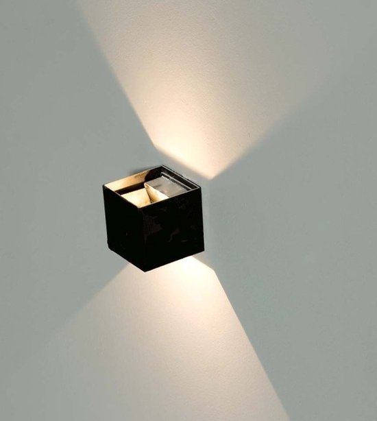 V-TAC VT-1192 LED-wandlamp, rechthoekig, 15 W, dubbele straal