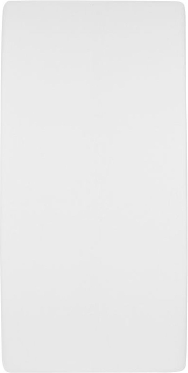 Meyco Baby Uni molton stretch hoeslaken ledikant - white - 60x120cm – foto 3