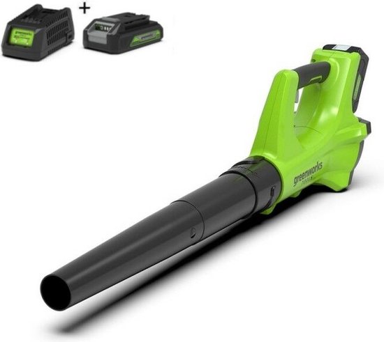 Greenworks G24ABK2 Bladblazer 24V van Greenworks — afbeelding 2