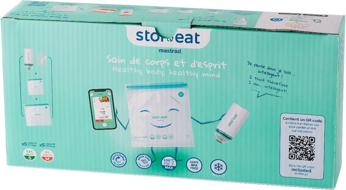 VacuĂĽm Starter Kit, 6-delige Set - Mastrad | Stor'eat
