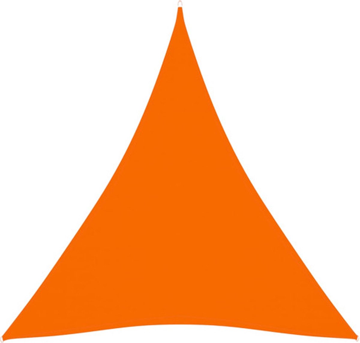 vidaXL Zonnescherm driehoekig 3.6x3.6x3.6 m oxford stof oranje