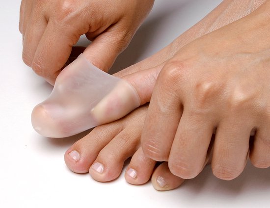 NatraCure Gel teenkap - teenbeschermer - absorbeert druk - neutraliseert wrijving - likdoorns - eelt - ingegroeide nagels - blaren — afbeelding 2