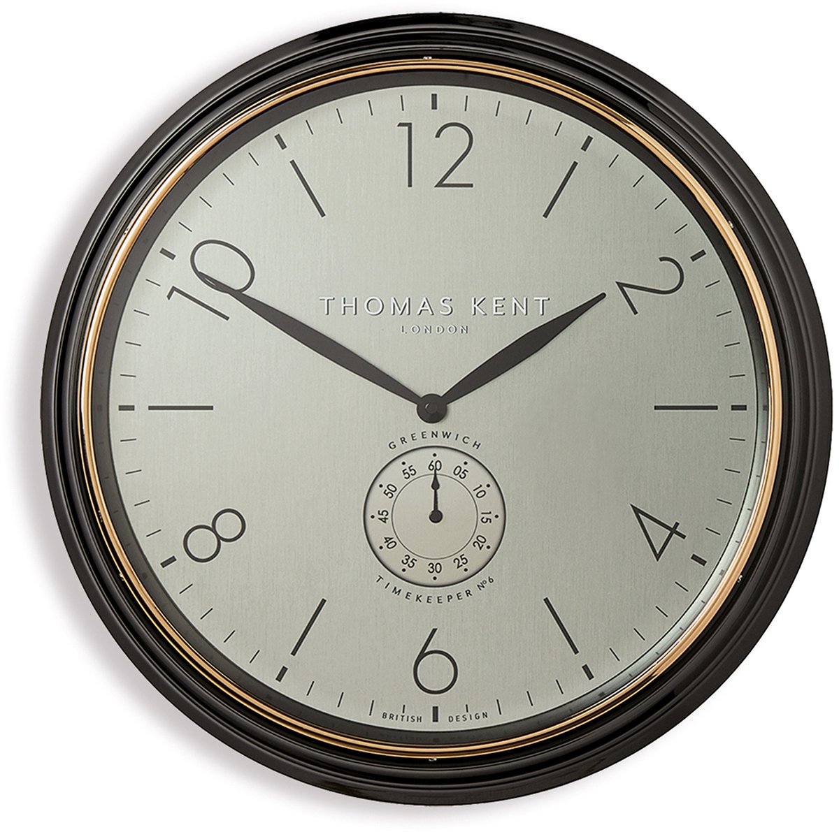 Thomas Kent - Klok Timekeeper Goud Ø76CM