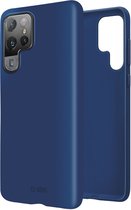 Samsung Galaxy S22 Ultra Hoesje - SBS - Vanity Stars Serie - TPU Backcover - Blauw - Hoesje Geschikt Voor Samsung Galaxy S22 Ultra