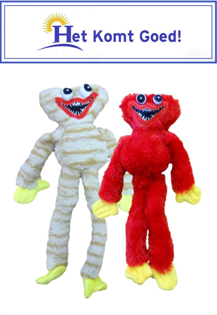 Wie is Huggy Wuggy van Poppy Playtime, de moordlustige knuffel?