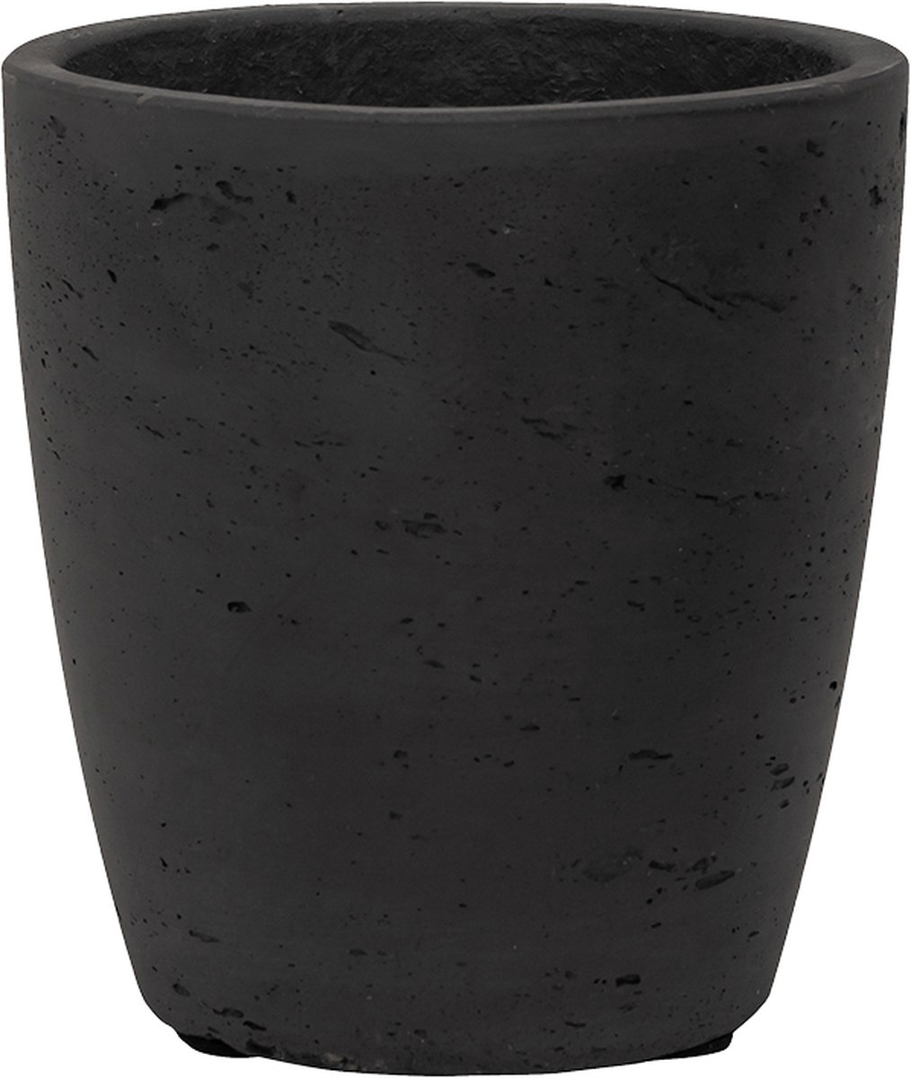Pottery Pots - Plantenbak - (S) Gerben S - Ø12cm x H13cm - Indoor en Outdoor - Black Washed