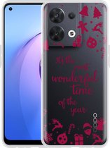 Oppo Reno8 5G Hoesje Most Wonderful Time - Designed by Cazy