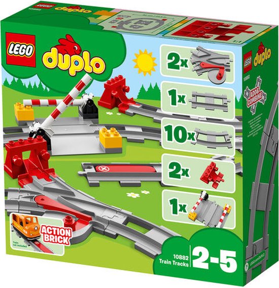LEGO DUPLO Treinrails - 10882 | bol.com