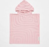 Sunnylife - Kids SwimtimeTerry Beach Hooded Towel 6-9 Surf- Ice Pink