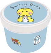Zak!Designs Smiley Kinderen Snackbox - Boy - Melamine - Blauw