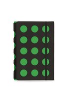 Vacavaliente - Notitieboek A5 Multi Dots - Gerecycled Leer - Groen