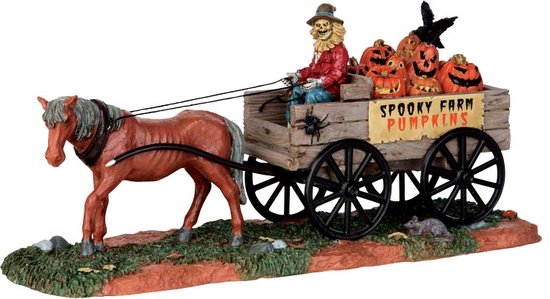 Spooky Town - Pumpkin Wagon