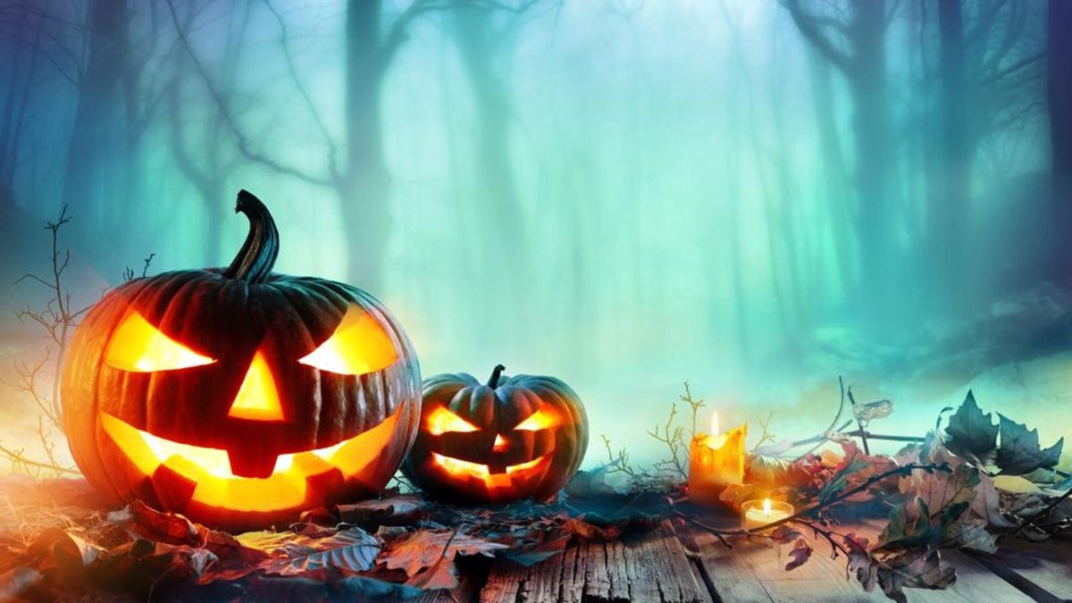 FOTAPIJT - Halloween - Bedrukte Deurmat - Vloerkleed - Deurmat voor Binnen en Buiten - Termo Antislip - 40x60 cm - 4 mm - Polyester - Kerstcadeau