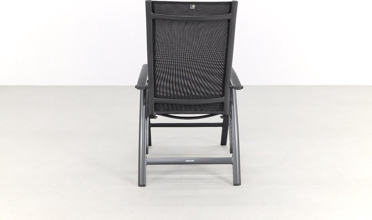 Kettler Legato Curve chaise de jardin réglable