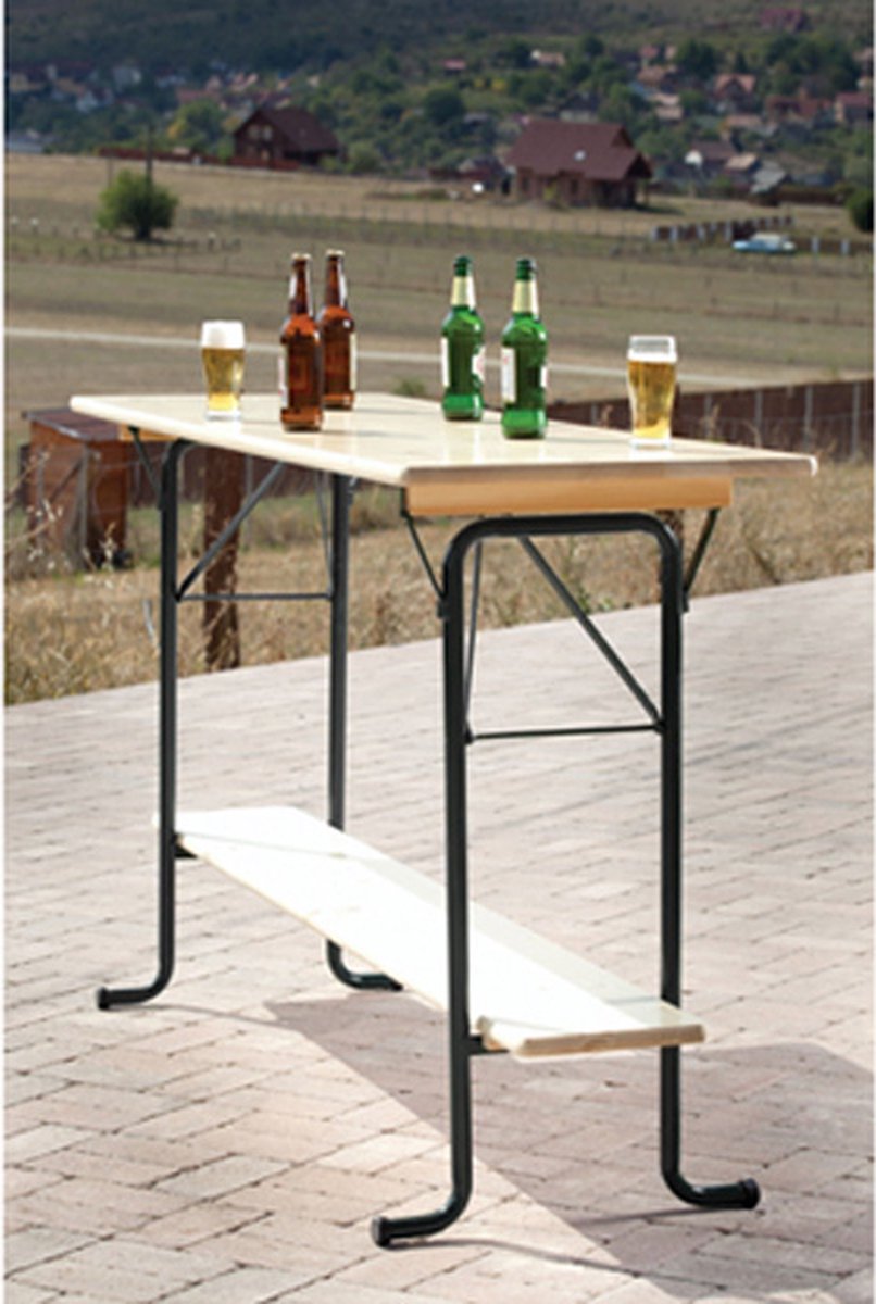 Rockwood® Statafel Steh 2.00m - 0.60m Naturel