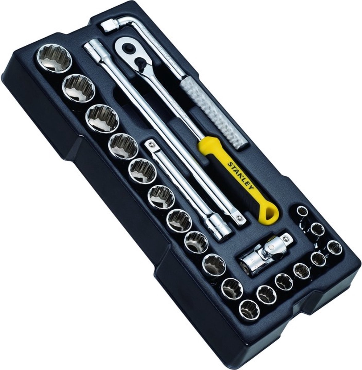 Stanley Doppenset 1/2 inch 6-kan