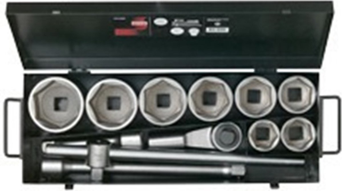 dopsleutelset 1inch , 12-dlg metrisch | 9540MB