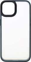 Shop4 - iPhone 14 Plus Hoesje - Luxe Bumper Back Case Groen