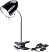 Lampe à pince LED Aigostar - E27 - Noir - Excl. lampe