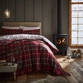 Dekbedovertrek – bedding set – slaapkamer – duurzaam – luxe dekbedovertrek - Dekbedovertrek Set Rood - 230x220cm