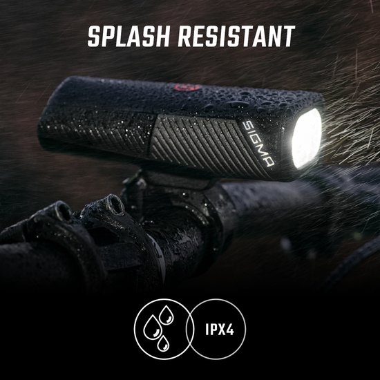 Sigma BUSTER 1100 USB LED Fiets Koplamp - 1100 Lumen - Li-ion accu - Oplaadbaar — afbeelding 3