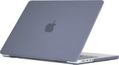 Mobigear - Laptophoes geschikt voor Apple MacBook Pro 16 Inch (2021-2024) Hoes Hardshell Laptopcover MacBook Case | Mobigear Cream Matte - Lavender Grey - Model A2485 / A2780 / A2991 | Grijs