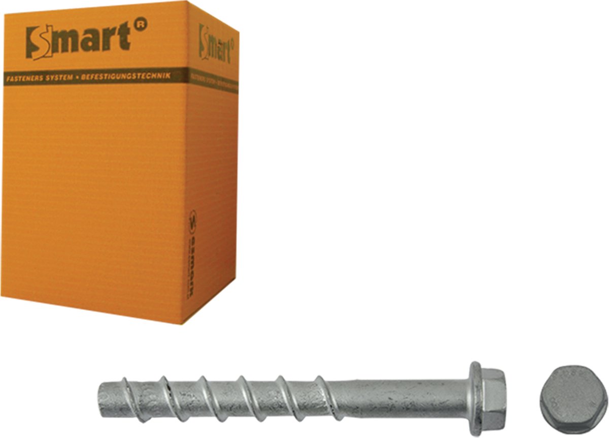 PGB vis à beton S-BSZ Ø12x15x80mm /25pcs