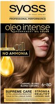 Bol.com 3x Syoss Oleo Intense Haarverf 6-80 Caramel Blond aanbieding
