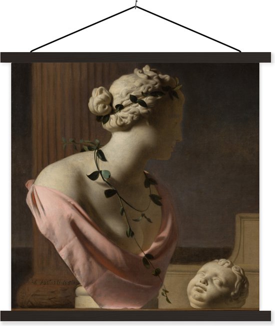 Sculpture Aphrodite De Vénus, Statue De La Déesse De L'amour Musée Reproduction Buste Couleur Grise