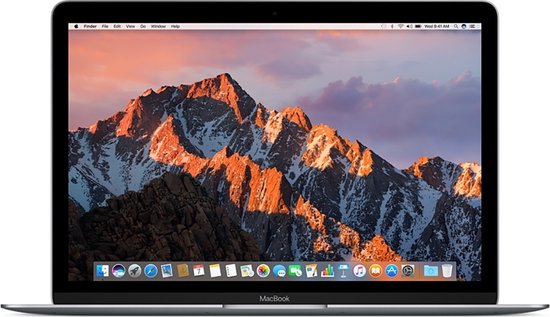 Apple MacBook Intel® Core™ m3 Laptop 30,5 cm (12") 8 GB LPDDR3-SDRAM 256 GB SSD Wi-Fi 5 (802.11ac) macOS Sierra Grijs