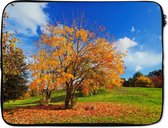 Housse pour ordinateur portable 15 pouces - Arbre - Feuilles - Automne - Saisons - Housse pour ordinateur portable