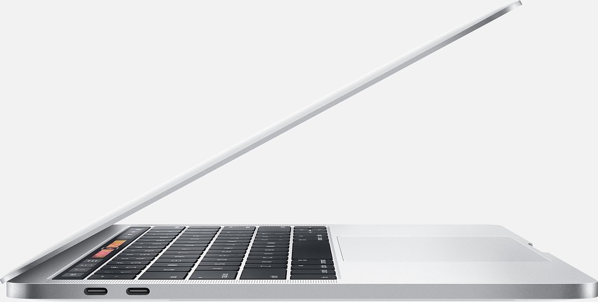 Apple MacBook Pro 13" Retina Touch Bar laptop Intel i5 8GB RAM 256GB SSD zilver ultralicht - Afbeelding 5