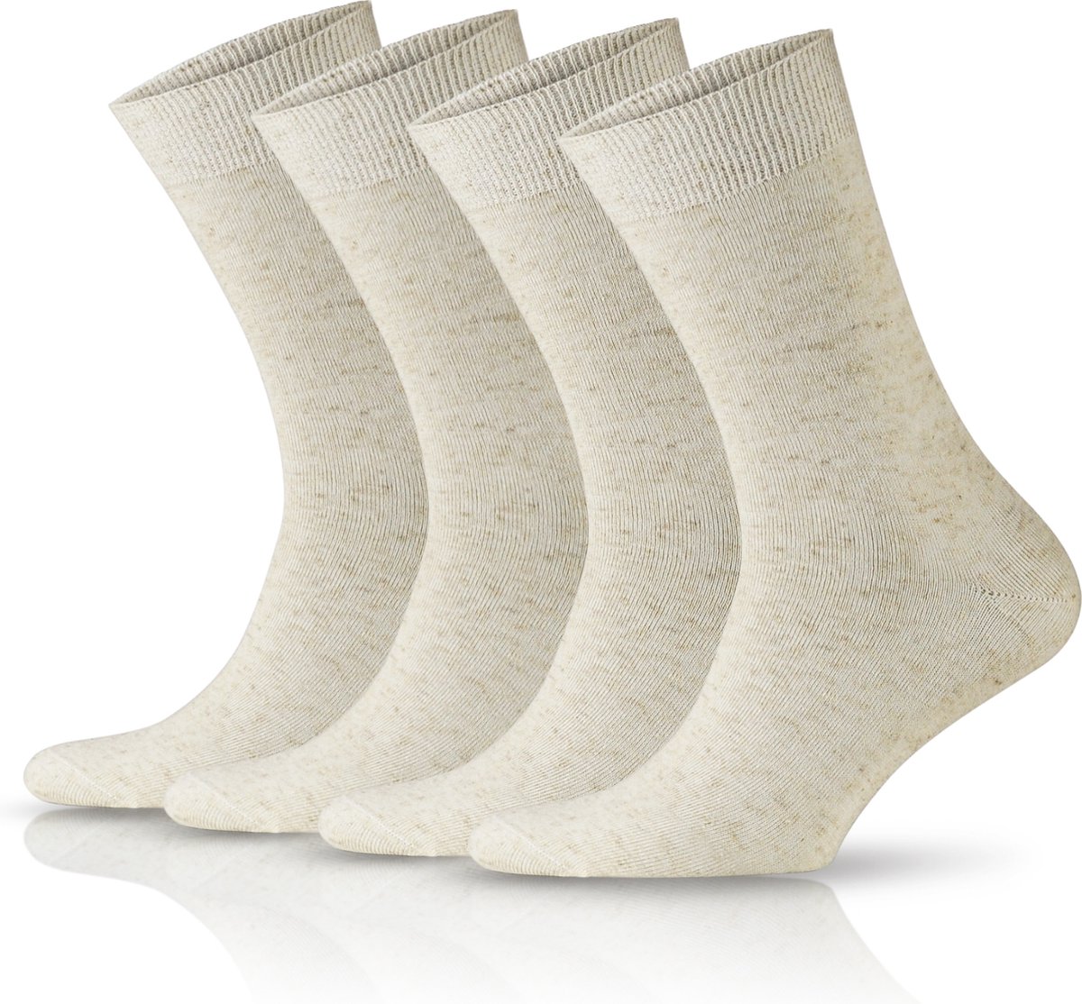 VITSOCKS Zilver-Katoen Antibacteriële Sokken Heren  3 Anti Geur Ademend